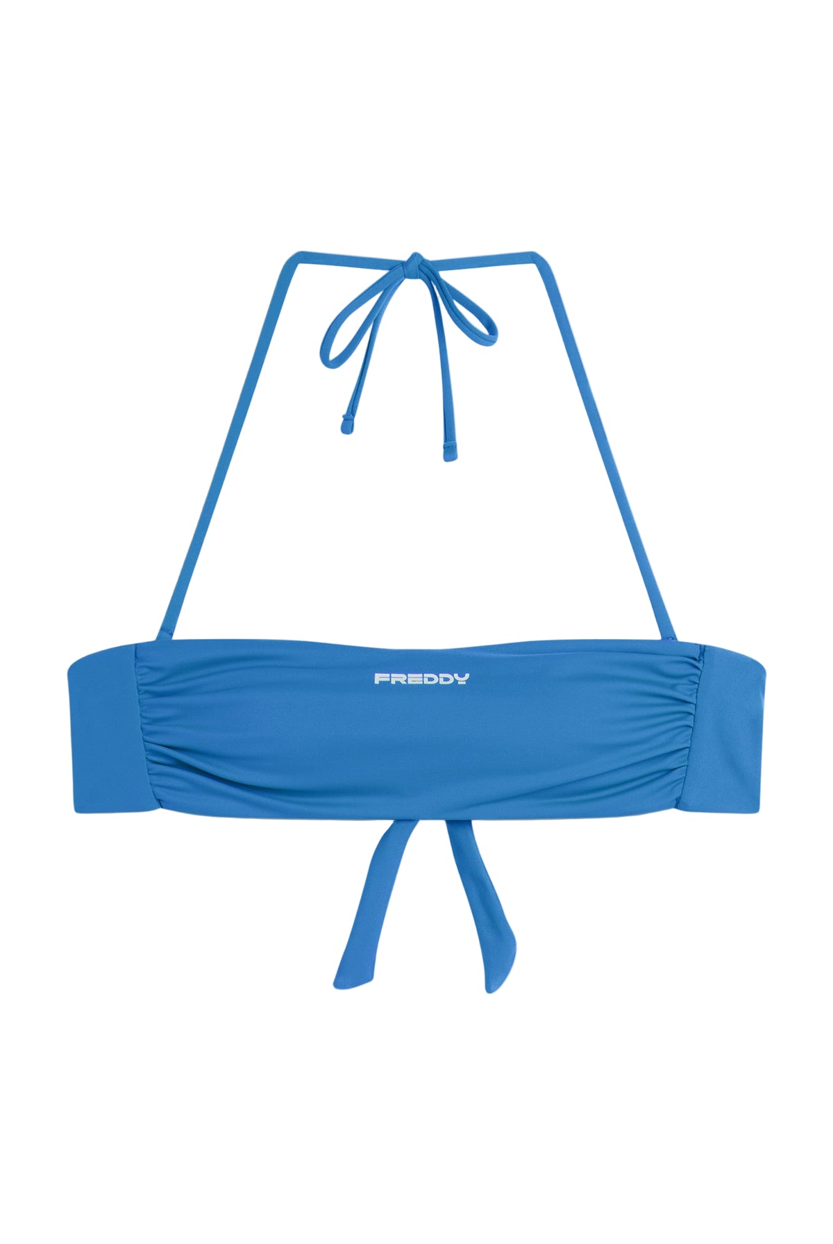 Bandeau-Bikinioberteil mit Freddy Logo - BLUE
