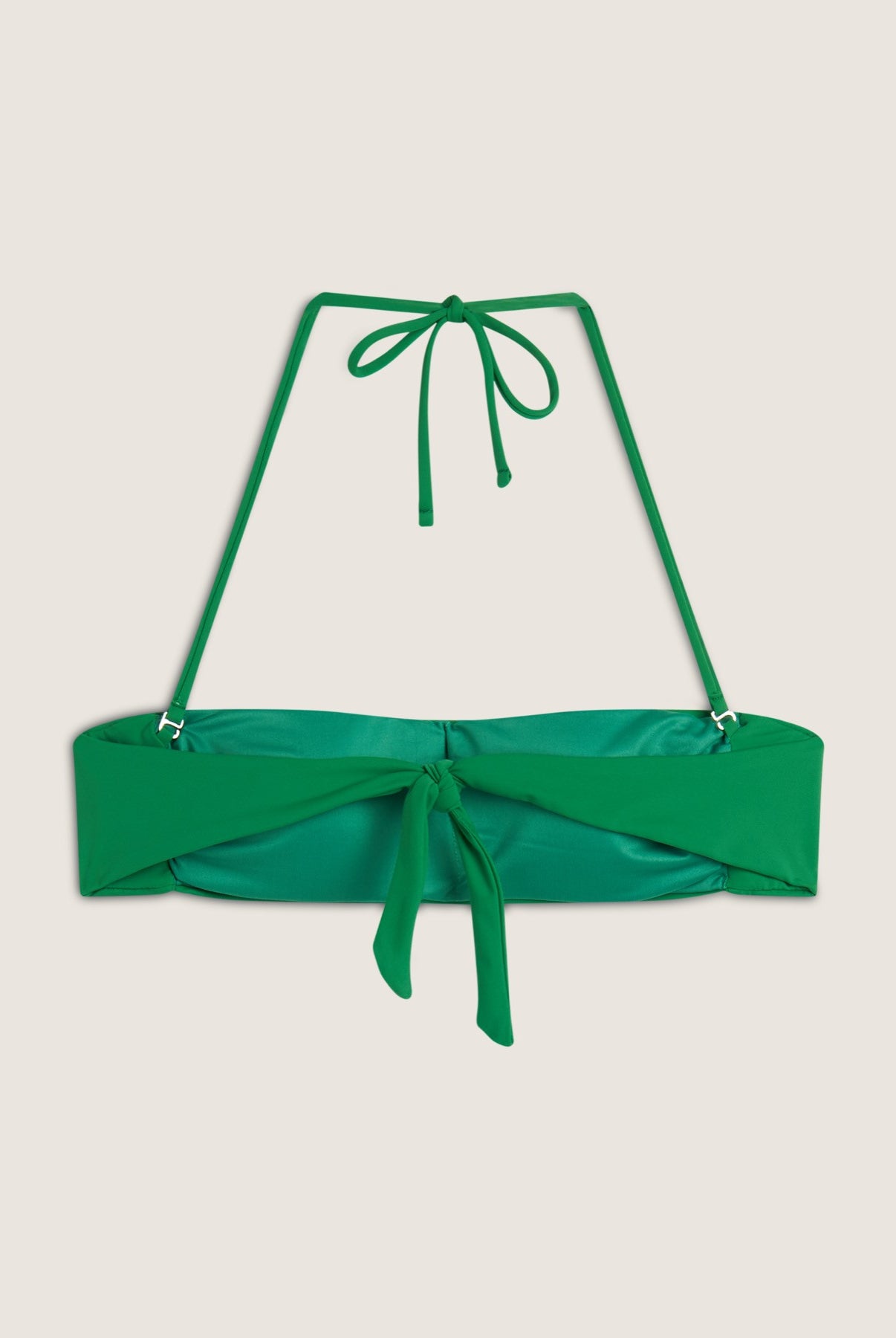 Bandeau-Bikinioberteil mit Freddy Logo - GREEN