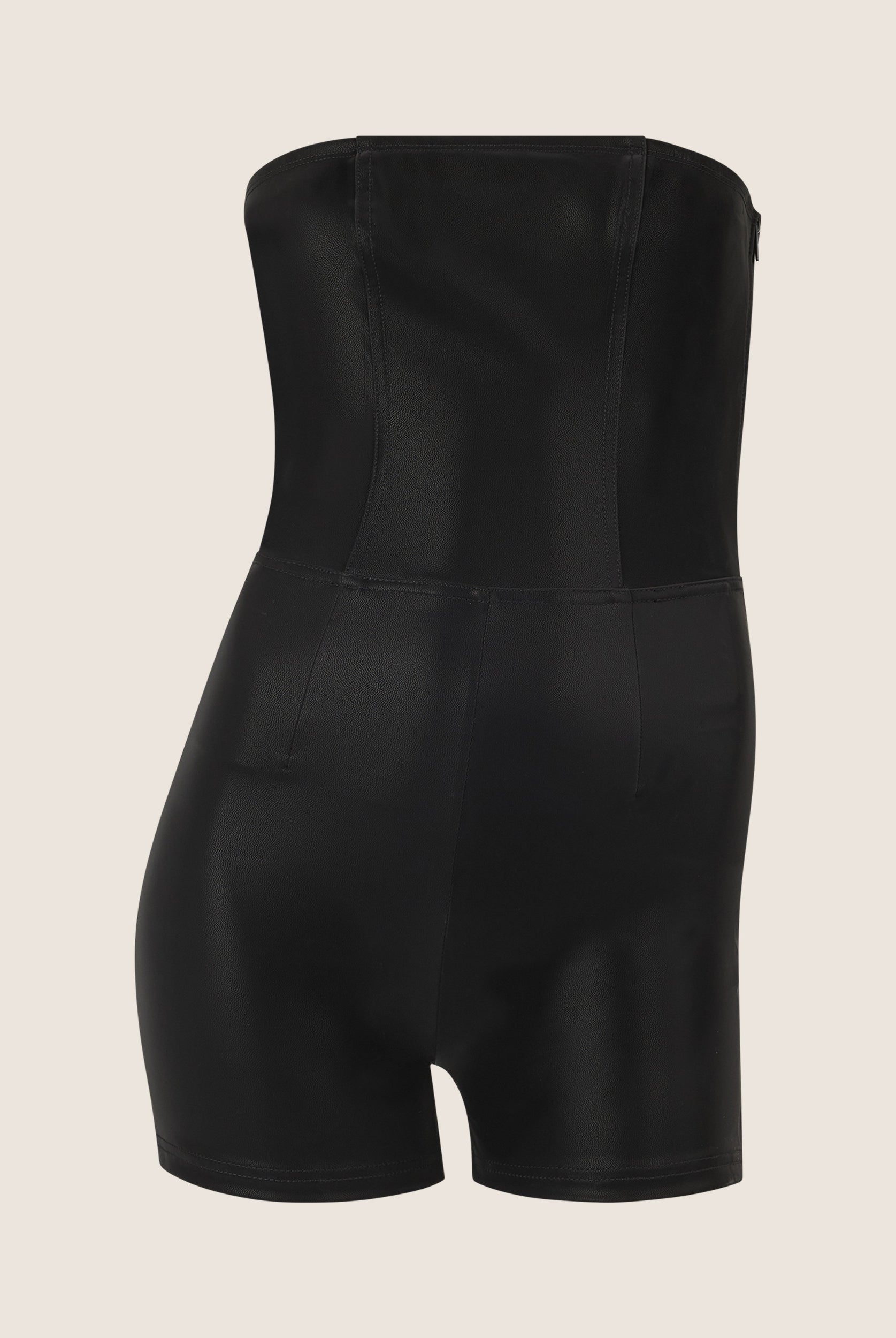 WR.UP® Push-Up - Vegan Leather Short Dungaree