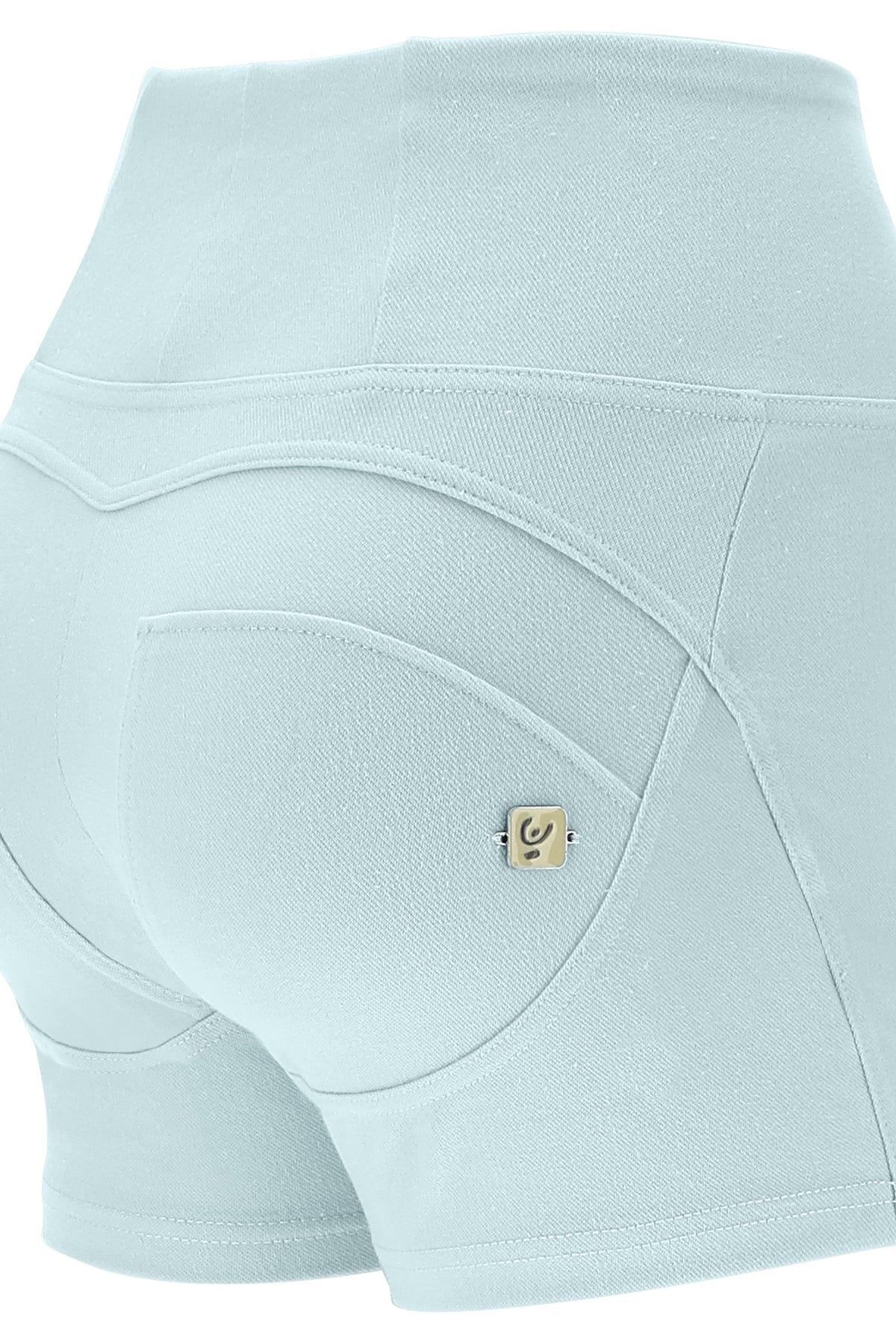 WR.UP Push-Up High Waist Jersey Drill Shorts - Fair Aqua
