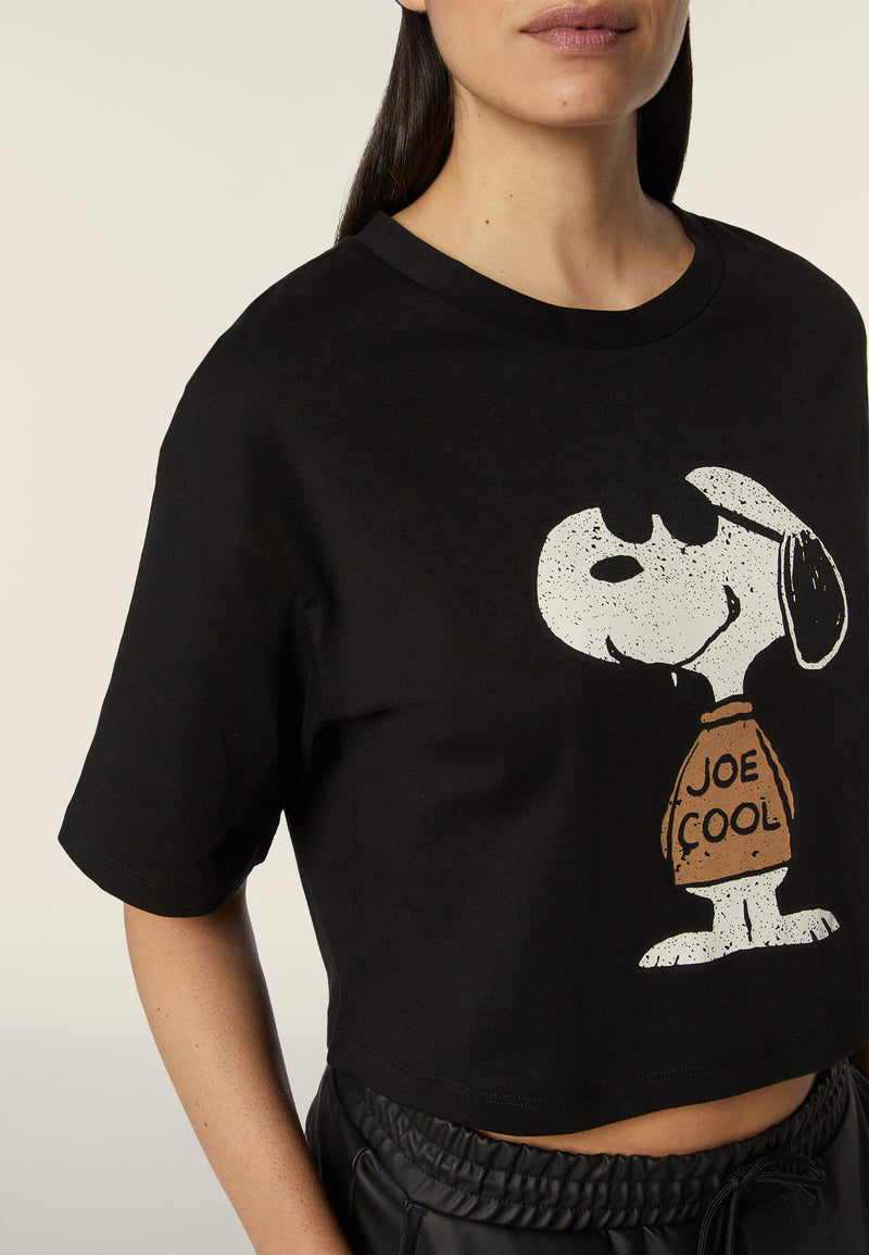 Freddy x Snoopy Cropped T-Shirt
