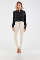 WR.UP Push-Up High Waist Skinny Pants - Rainy Day Beige