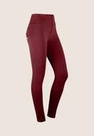 WR.UP Push-Up High Waist Skinny Pants - Cabernet Red