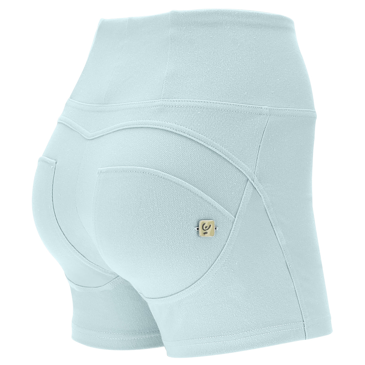 WR.UP Push-Up High Waist Jersey Drill Shorts - Fair Aqua