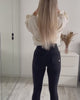 WR.UP Push-Up High Waist Skinny Denim Jeans - Denim Black - Black Seam video